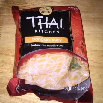 Gluten-free rice noodle soup from Thai Kitchen